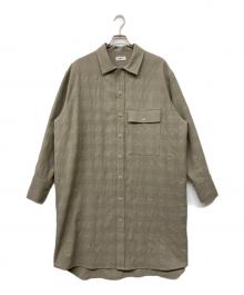 AUBETT×CASANOVA&CO（オーベット×カサノヴァアンドコー）の古着「別注ロングシャツ」｜グレー