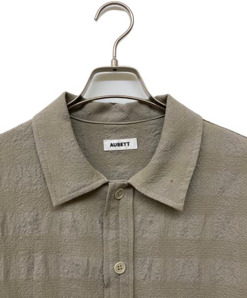 AUBETT（オーベット）AUBETT (オーベット) CASANOVA＆CO 別注ロングシャツ グレー サイズ:size5の古着・服飾アイテム