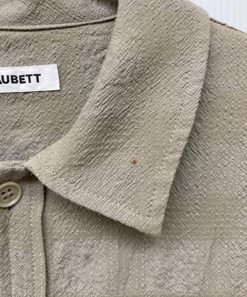 AUBETT（オーベット）AUBETT (オーベット) CASANOVA＆CO 別注ロングシャツ グレー サイズ:size5の古着・服飾アイテム
