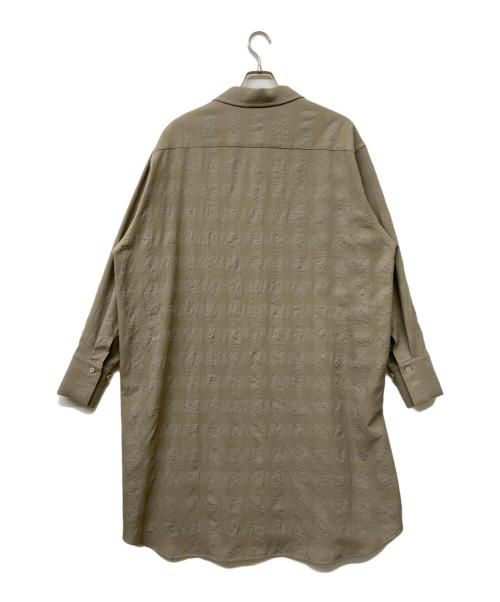 AUBETT（オーベット）AUBETT (オーベット) CASANOVA＆CO 別注ロングシャツ グレー サイズ:size5の古着・服飾アイテム