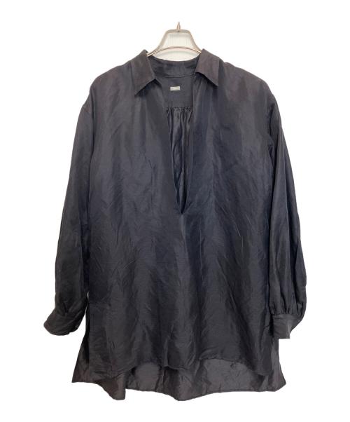 AXIS（アクシス）AXIS (アクシス) シルクリネンスキッパーシャツ ネイビー サイズ:Freeの古着・服飾アイテム
