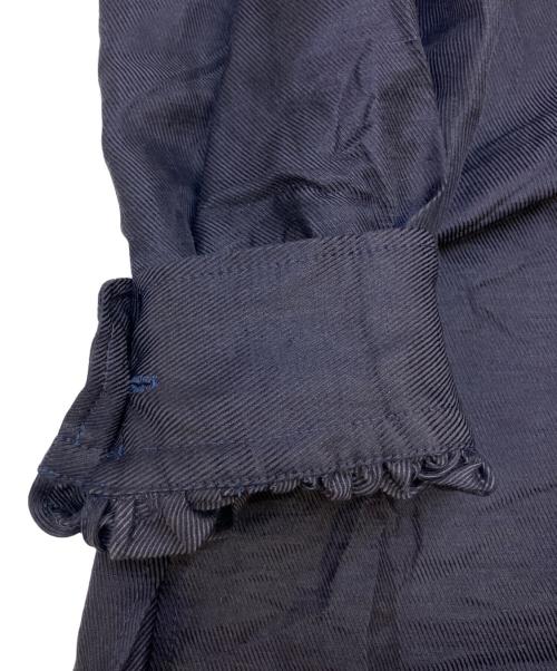 AXIS（アクシス）AXIS (アクシス) シルクリネンスキッパーシャツ ネイビー サイズ:Freeの古着・服飾アイテム