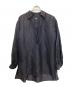 AXIS（アクシス）の古着「シルクリネンスキッパーシャツ」｜ネイビー