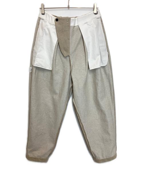 AXIS（アクシス）AXIS (アクシス) 3タックテーパードパンツ ベージュ サイズ:2の古着・服飾アイテム