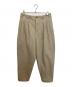 AXIS（アクシス）の古着「3タックテーパードパンツ」｜ベージュ