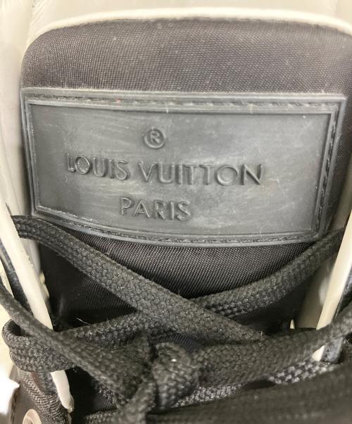 LOUIS VUITTON（ルイ ヴィトン）LOUIS VUITTON (ルイ ヴィトン) ハイカットスニーカー　ダミエ ブラック サイズ:SIZE5SIZE5の古着・服飾アイテム