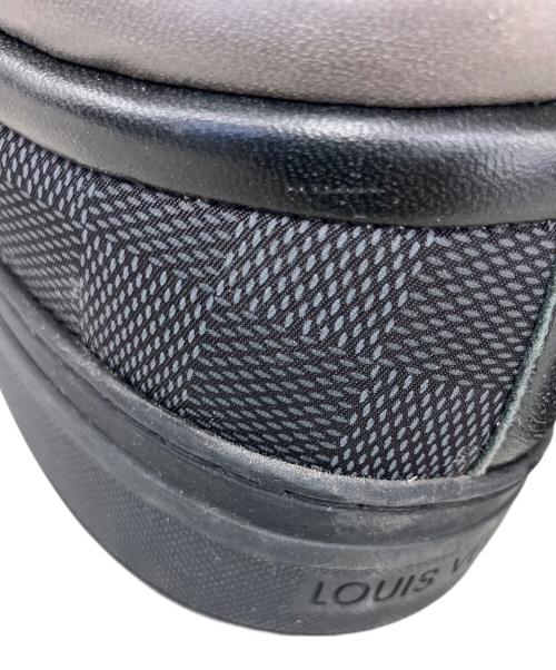 LOUIS VUITTON（ルイ ヴィトン）LOUIS VUITTON (ルイ ヴィトン) ハイカットスニーカー　ダミエ ブラック サイズ:SIZE5SIZE5の古着・服飾アイテム