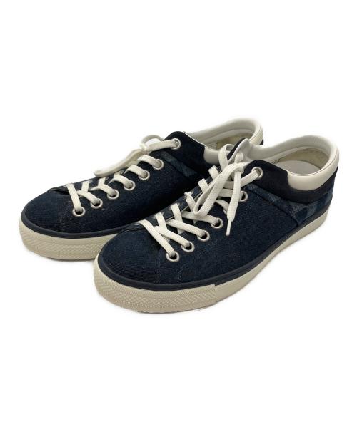 LOUIS VUITTON（ルイ ヴィトン）LOUIS VUITTON (ルイ ヴィトン) スニーカー ホワイト×インディゴ サイズ:5の古着・服飾アイテム