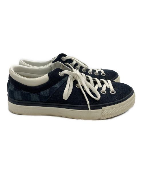 LOUIS VUITTON（ルイ ヴィトン）LOUIS VUITTON (ルイ ヴィトン) スニーカー ホワイト×インディゴ サイズ:5の古着・服飾アイテム
