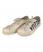 LOUIS VUITTONルイ ヴィトン）の古着「ローカットスニーカー」｜アイボリー