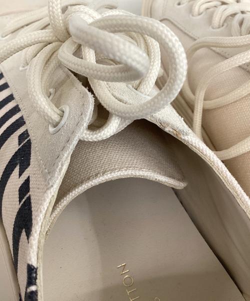 LOUIS VUITTON（ルイ ヴィトン）LOUIS VUITTON (ルイ ヴィトン) ローカットスニーカー アイボリー サイズ:SIZE5の古着・服飾アイテム