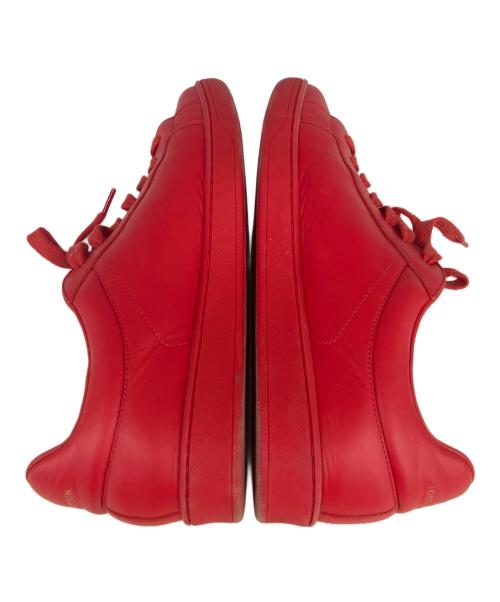 LOUIS VUITTON（ルイ ヴィトン）LOUIS VUITTON (ルイ ヴィトン) ローカットスニーカー レッド サイズ:SIZE5の古着・服飾アイテム