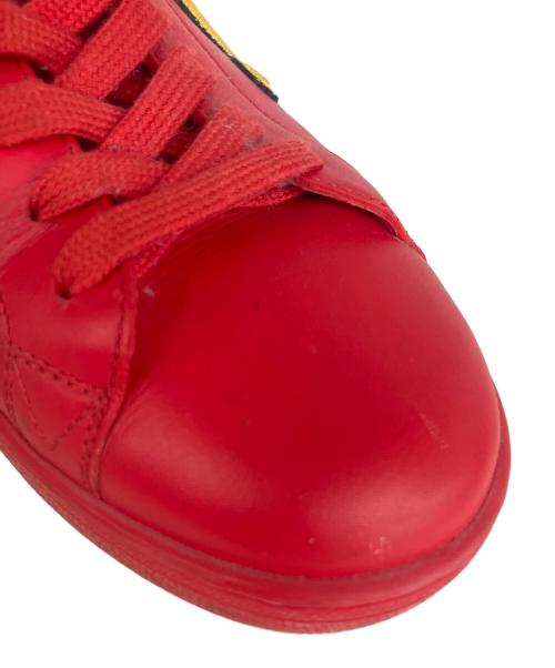 LOUIS VUITTON（ルイ ヴィトン）LOUIS VUITTON (ルイ ヴィトン) ローカットスニーカー レッド サイズ:SIZE5の古着・服飾アイテム