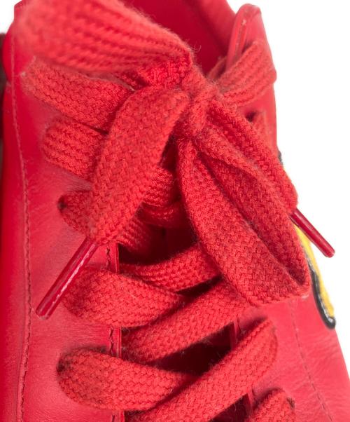 LOUIS VUITTON（ルイ ヴィトン）LOUIS VUITTON (ルイ ヴィトン) ローカットスニーカー レッド サイズ:SIZE5の古着・服飾アイテム