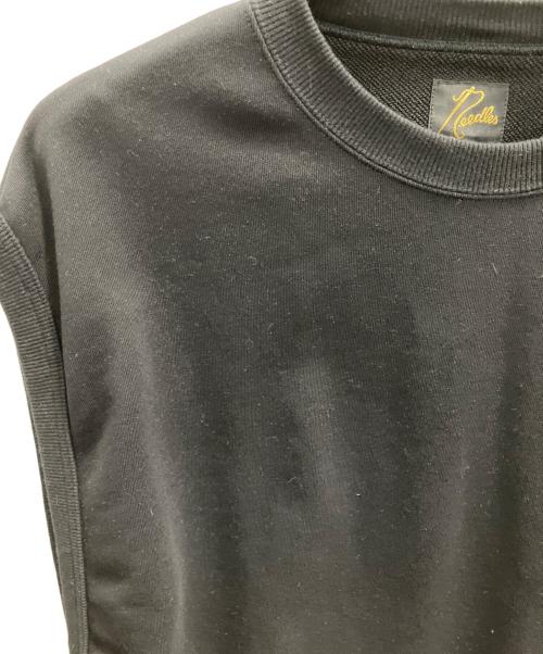 Needles（ニードルズ）Needles (ニードルズ) Sleeveless Sweat ブラック サイズ:Мの古着・服飾アイテム