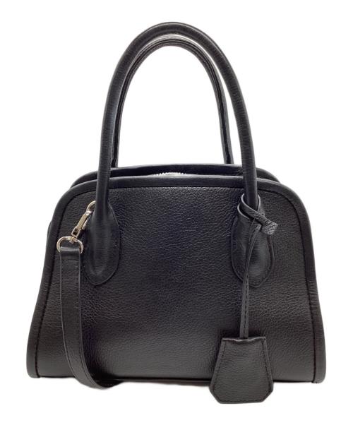 Hoaw.（ハァウ）Hoaw. (ハァウ) ミニボストンバッグ ブラックの古着・服飾アイテム