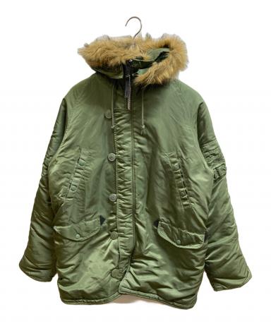 中古・古着通販】ALPHA (アルファ) N-3B ジャパンスペック オリーブ