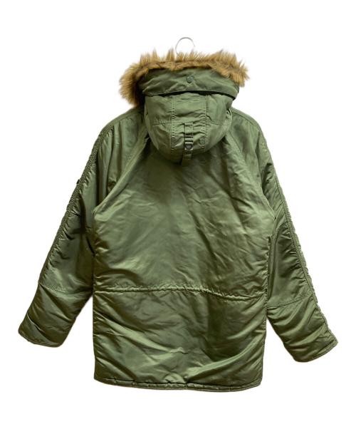 ALPHA（アルファ）ALPHA (アルファ) N-3B ジャパンスペック オリーブ サイズ:XLの古着・服飾アイテム