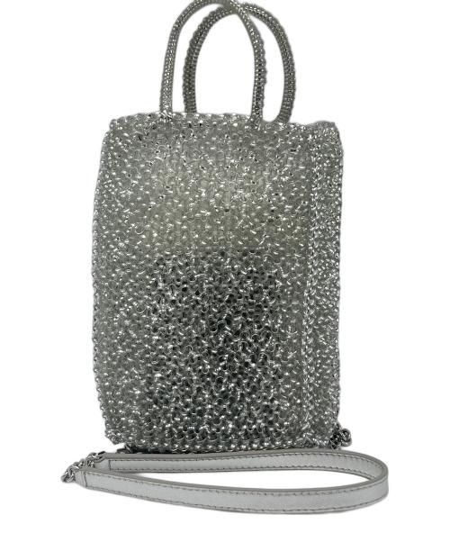 ANTEPRIMA（アンテプリマ）ANTEPRIMA (アンテプリマ) ワイヤーショルダーバッグ シルバーの古着・服飾アイテム