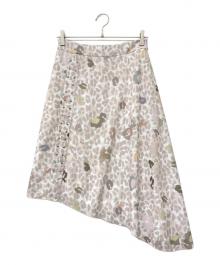 Ted Baker London（テッド・ベーカー ロンドン）の古着「フレアスカート」｜ライトピンク