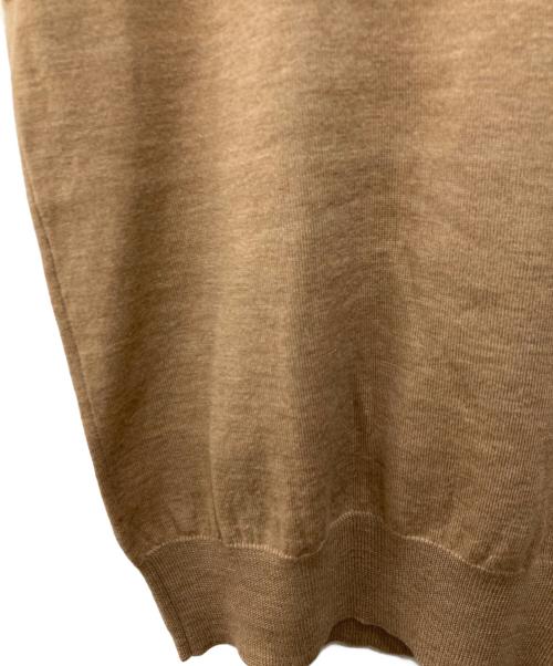 MM6 Maison Margiela（エムエムシックスメゾンマルジェラ）MM6 Maison Margiela (エムエムシックス メゾンマルジェラ) タートルネックニット ベージュ サイズ:Sの古着・服飾アイテム