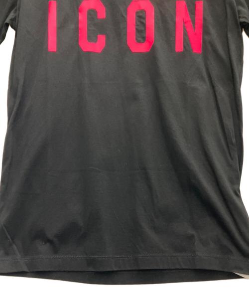 DSQUARED2（ディースクエアード）DSQUARED2 (ディースクエアード) Tシャツ ブラック サイズ:Sの古着・服飾アイテム