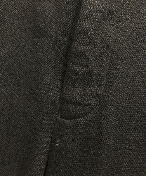 nestrobe confect（ネストローブ コンフェクト）nestrobe confect (ネストローブ コンフェクト) ルーズデニムワイドトラウザー ブラック サイズ:4の古着・服飾アイテム