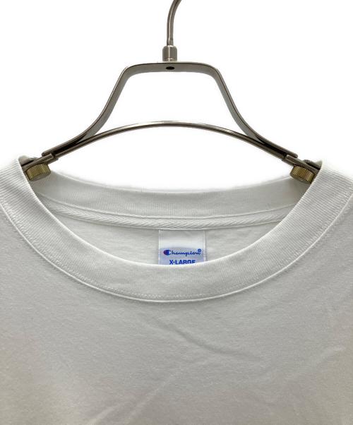 Champion（チャンピオン）Champion (チャンピオン) BOTANIZE (ボタナイズ) Tシャツ ホワイト サイズ:SIZE XLの古着・服飾アイテム