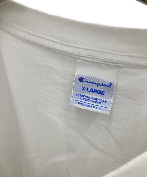 Champion（チャンピオン）Champion (チャンピオン) BOTANIZE (ボタナイズ) Tシャツ ホワイト サイズ:SIZE XLの古着・服飾アイテム