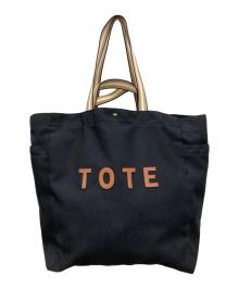 ANYA HINDMARCH（アニヤ・ハインドマーチ）の古着「Household Tote」｜ブラック