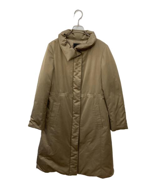 icB（アイシービー）icB (アイシービー) ADSシームレスダウンコート ベージュ サイズ:SIZE 11の古着・服飾アイテム