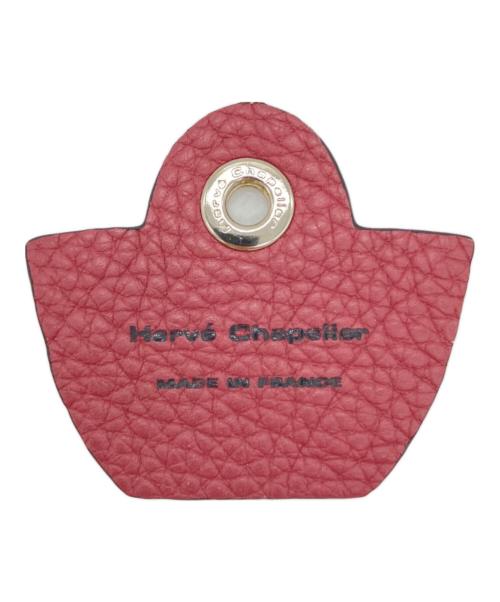 Herve Chapelier（エルベシャプリエ）Herve Chapelier (エルベシャプリエ) レザーチャーム ブラウンの古着・服飾アイテム