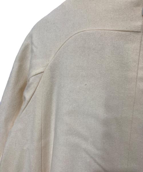 OBLI（オブリ）OBLI (オブリ) ウールAラインワンピース アイボリー サイズ:Sの古着・服飾アイテム