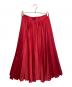 TSURU by MARIKO OIKAWA (ツルバイマリコオイカワ) プリーツスカート レッド サイズ:36 未使用品：13000円