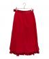 中古・古着 TSURU by MARIKO OIKAWA (ツルバイマリコオイカワ) プリーツスカート レッド サイズ:36 未使用品：13000円