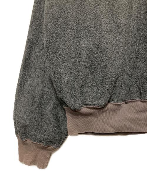 POLO RALPH LAUREN（ポロ・ラルフローレン）POLO RALPH LAUREN (ポロ・ラルフローレン) ハーフジップフリースプルオーバー グレー サイズ:Mの古着・服飾アイテム