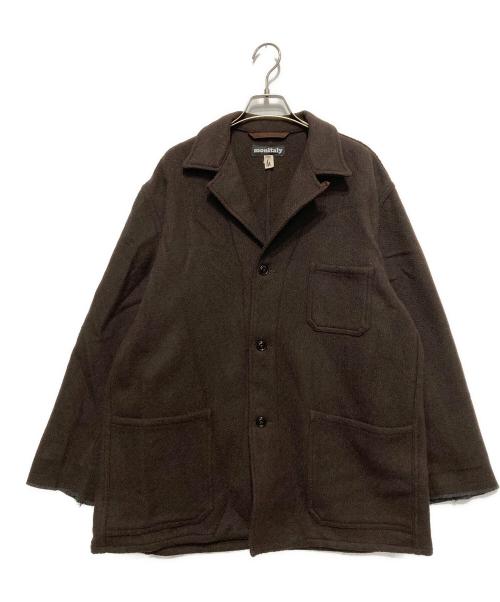 MONITALY（モニタリー）MONITALY (モニタリー) ウール混コート ブラウン サイズ:SIZE 42の古着・服飾アイテム