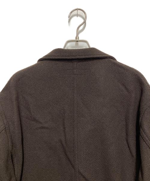 MONITALY（モニタリー）MONITALY (モニタリー) ウール混コート ブラウン サイズ:SIZE 42の古着・服飾アイテム
