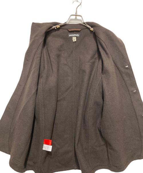 MONITALY（モニタリー）MONITALY (モニタリー) ウール混コート ブラウン サイズ:SIZE 42の古着・服飾アイテム