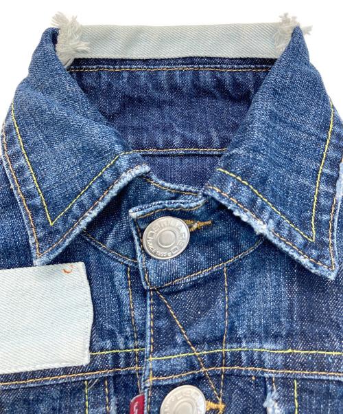 DSQUARED2（ディースクエアード）DSQUARED2 (ディースクエアード) デニムジャケット ブルー サイズ:38の古着・服飾アイテム