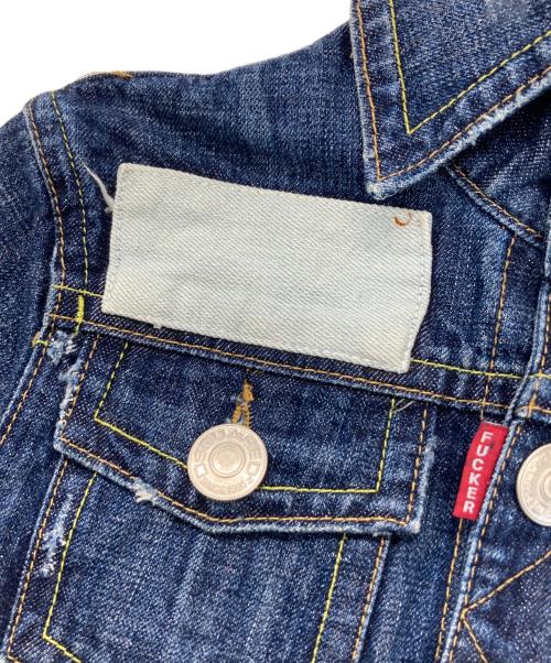 DSQUARED2（ディースクエアード）DSQUARED2 (ディースクエアード) デニムジャケット ブルー サイズ:38の古着・服飾アイテム