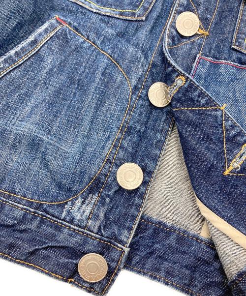 DSQUARED2（ディースクエアード）DSQUARED2 (ディースクエアード) デニムジャケット ブルー サイズ:38の古着・服飾アイテム