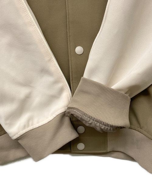 FRAPBOIS（フラボア）FRAPBOIS (フラボア) エンボスチェック ジャケット ベージュ サイズ:1の古着・服飾アイテム