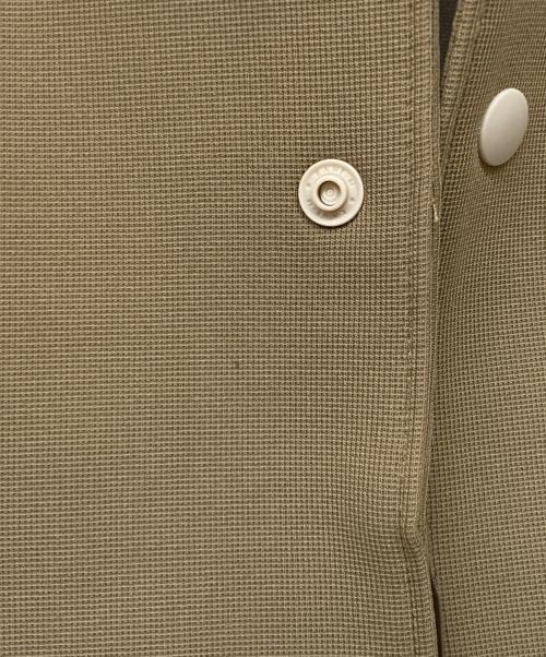 FRAPBOIS（フラボア）FRAPBOIS (フラボア) エンボスチェック ジャケット ベージュ サイズ:1の古着・服飾アイテム