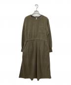 Thousand Mile×FREAK'S STOREサウザンドマイル×フリークスストア）の古着「フリースドロストワンピース」｜ブラウン