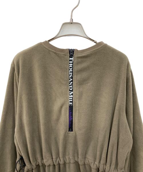 Thousand Mile（サウザンドマイル）Thousand Mile (サウザンドマイル) FREAK'S STORE (フリークストア) フリースドロストワンピース ブラウン サイズ:Freeの古着・服飾アイテム
