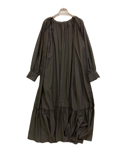 Loungedress（ラウンジドレス）Loungedress (ラウンジドレス) 2wayティアードワンピース ブラック サイズ:SIZE Freeの古着・服飾アイテム