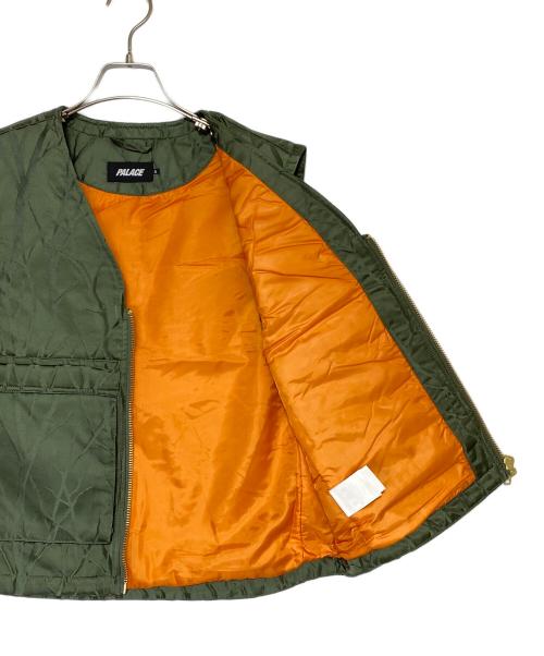 PALACE（パレス）PALACE (パレス) PORTER (ポーター) TANKER FIELD VEST オリーブ サイズ:Sの古着・服飾アイテム
