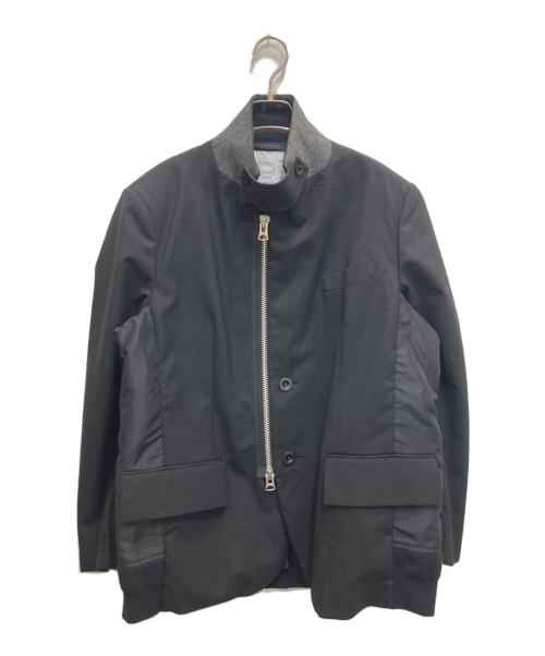 sacai（サカイ）sacai (サカイ) Suiting Jacket ブラック サイズ:1の古着・服飾アイテム