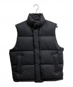 AURALEEオーラリー）の古着「SUPER LIGHT NYLON RIPSTOP DOWN VEST」｜ブラック